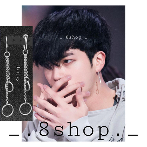 گوشواره استیل جین عضو گروه بی تی اس BTS