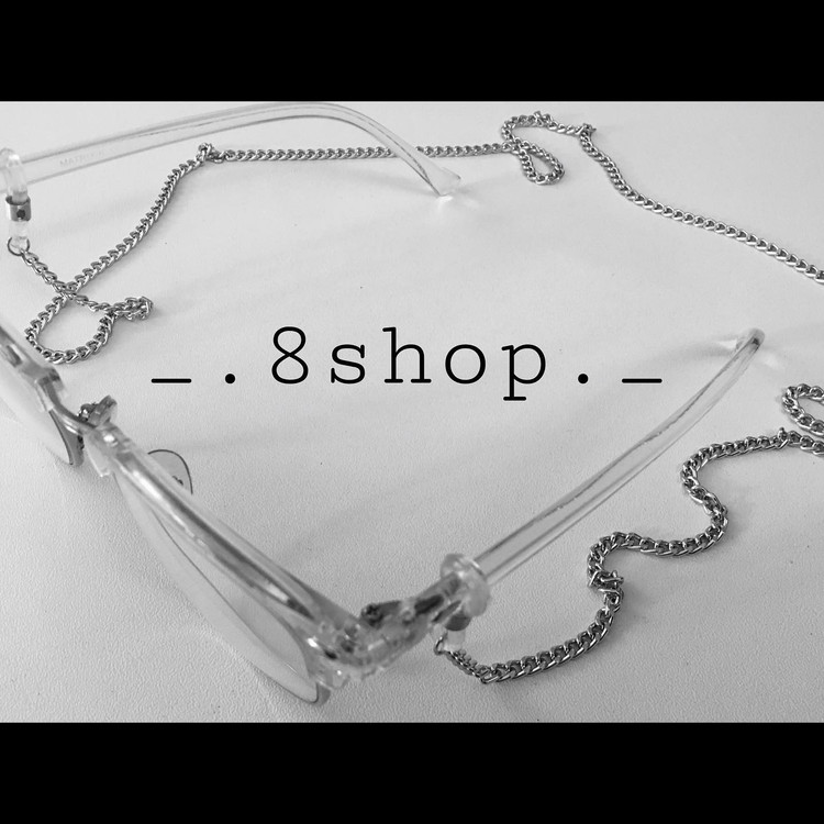 بند عینک زنانه و مردانه نقره ای استیل و رنگ ثابت دستساز