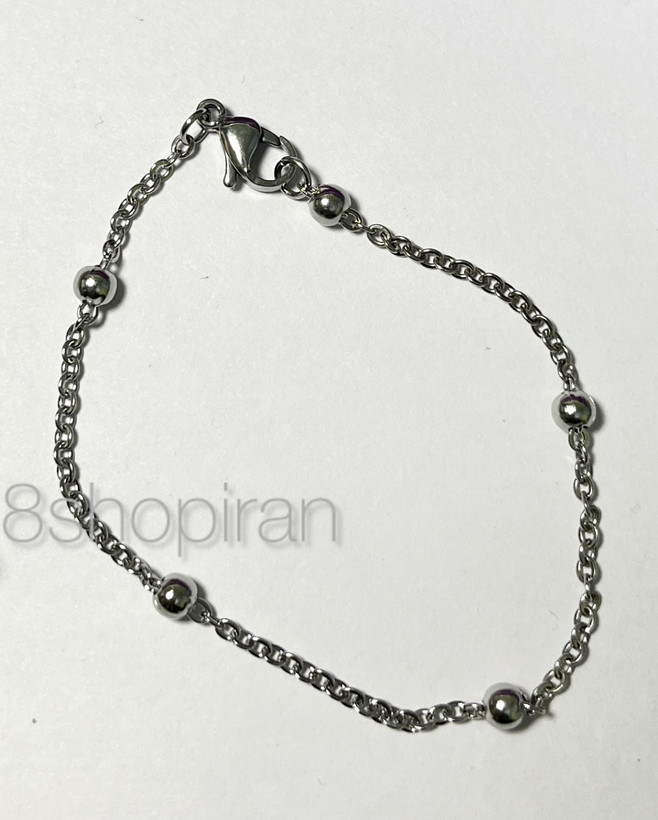 دستبند استیل جیهوپ بی تی اس BTS دستساز کره جنوبی کیپاپ