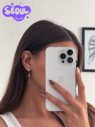 گوشواره استیل آویز پیکان استایل مینیمال و خاص