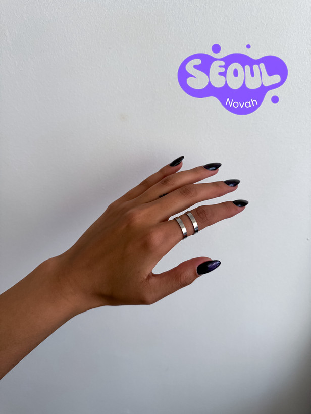 انگشتر استیل جیمین بی تی اس BTS فری سایز