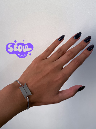 دستبند استیل طرح بی تی اس BTS