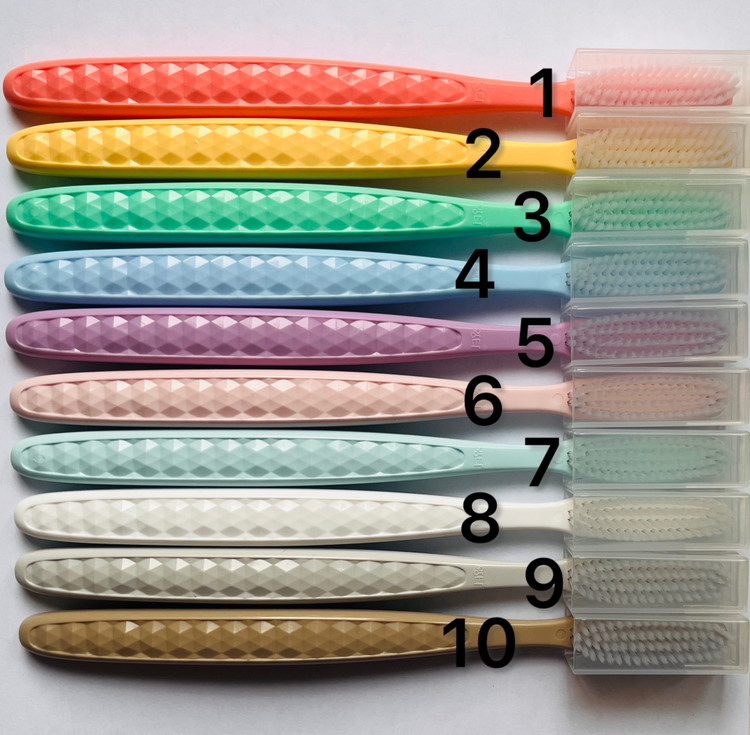 مسواک معمولی وانگتا Wangta اصل کره جنوبی سری بزرگ سختی نرمال